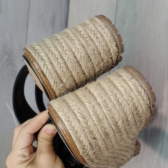 NEW Sam Edelman Womens Luca Platform Espadrille Slide Sandals shoes sz 9M - Picture 6 of 13